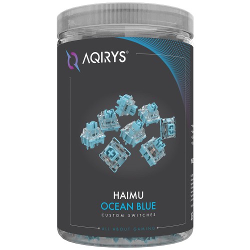 Set 110 contacte personalizate AQIRYS - HaiMu Ocean Blue