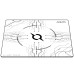 Mousepad AQIRYS Gruis White Medium (MD)