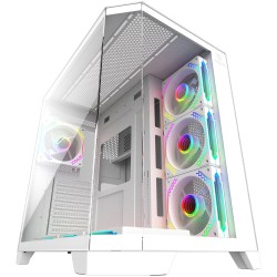 Carcasa AQIRYS Titan White ARGB