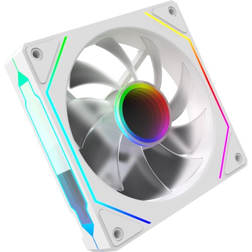 Ventilator 120 mm AQIRYS Cetus 6P-12SLI17W-ARGB