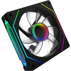 Ventilator 120 mm Reverse Blade AQIRYS Cetus 6P-12SRB17B-ARGB