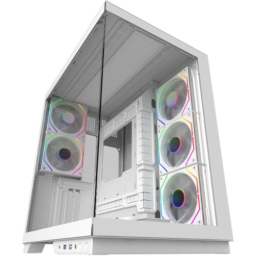 Carcasa AQIRYS Janus white ARGB
