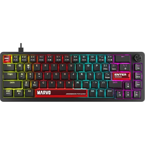 Tastatura Mecanica Marvo KG935 Arma 67 Tastatura Mecanica Marvo KG935 Arma 67