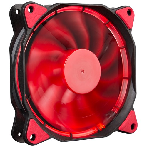 Ventilator 120 mm Marvo FN-12 red LED