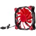 Ventilator 120 mm Marvo FN-12 red LED