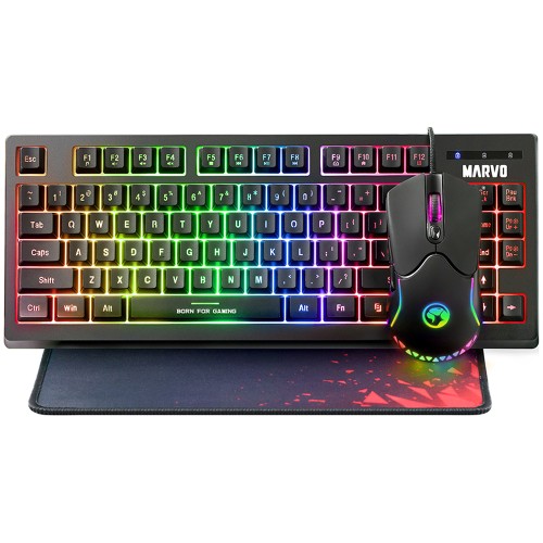 Gaming Starter Kit 3 in 1 Marvo CM310 (tastatura, mouse, mousepad)