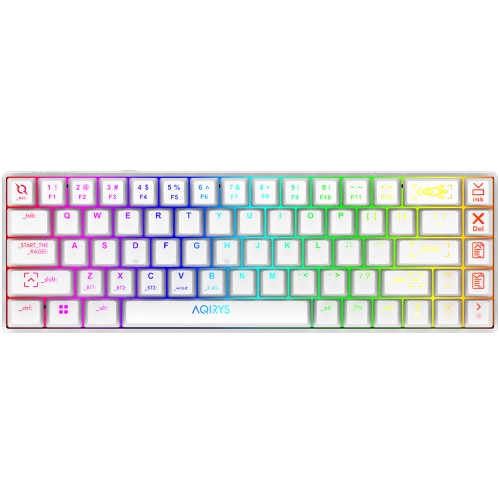 Tastatura wireless AQIRYS Mira White